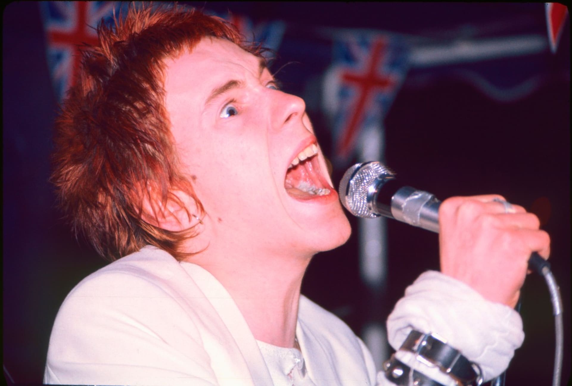 Johnny Rotten, zpěvák kapely Sex Pistols