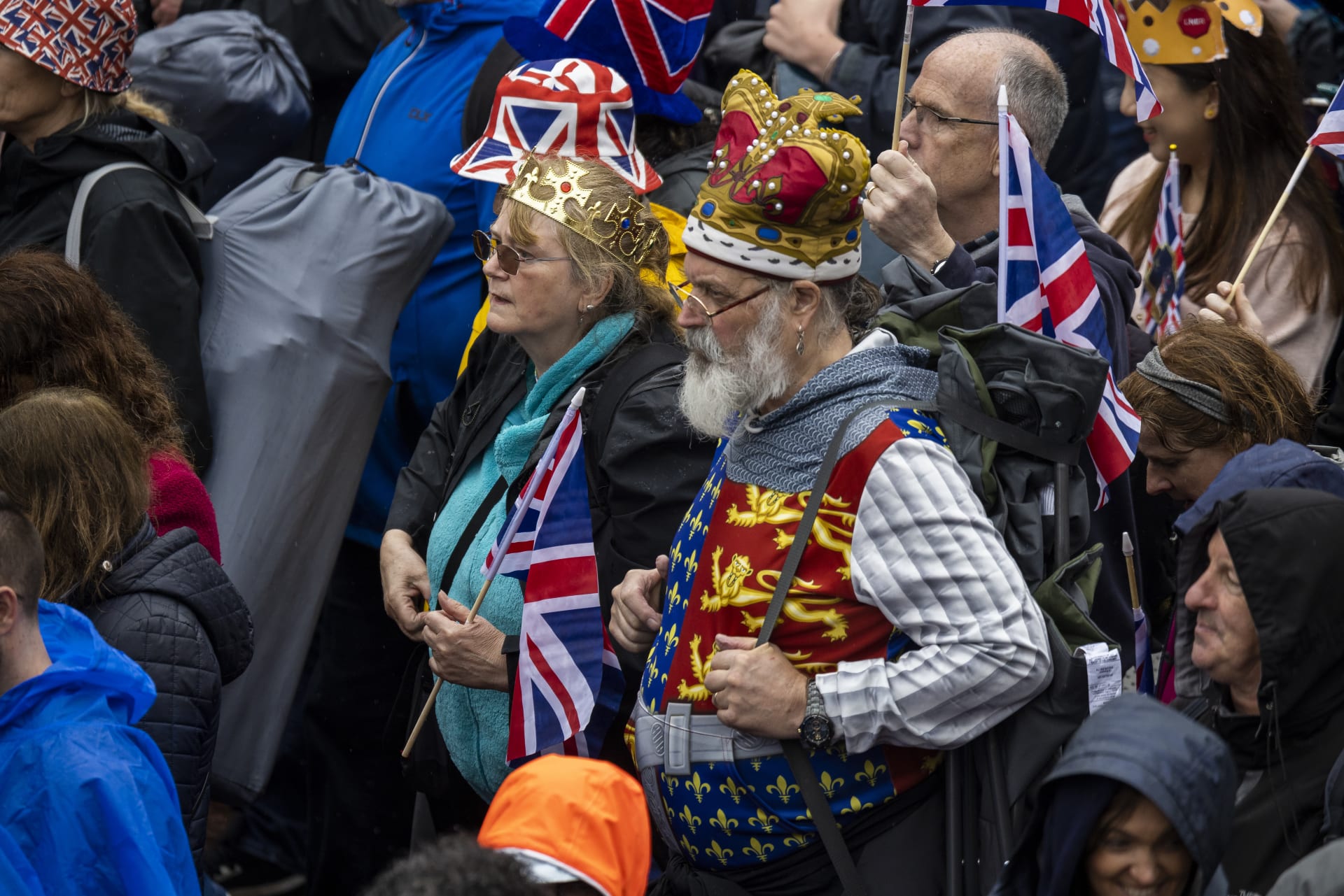 Nadšení fanoušci britské monarchie