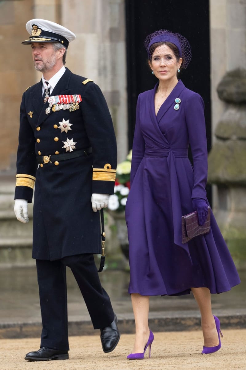 Dánský korunní princ Frederik a princezna Mary. 