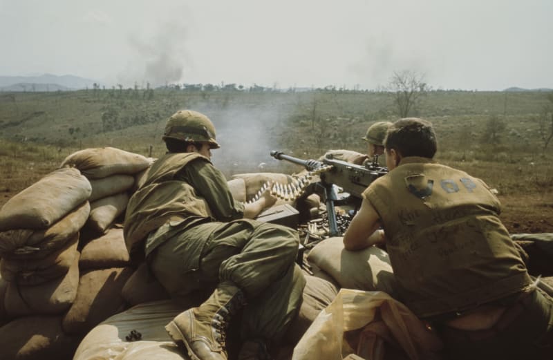 Kulomet M2 Browning ve Vietnamu