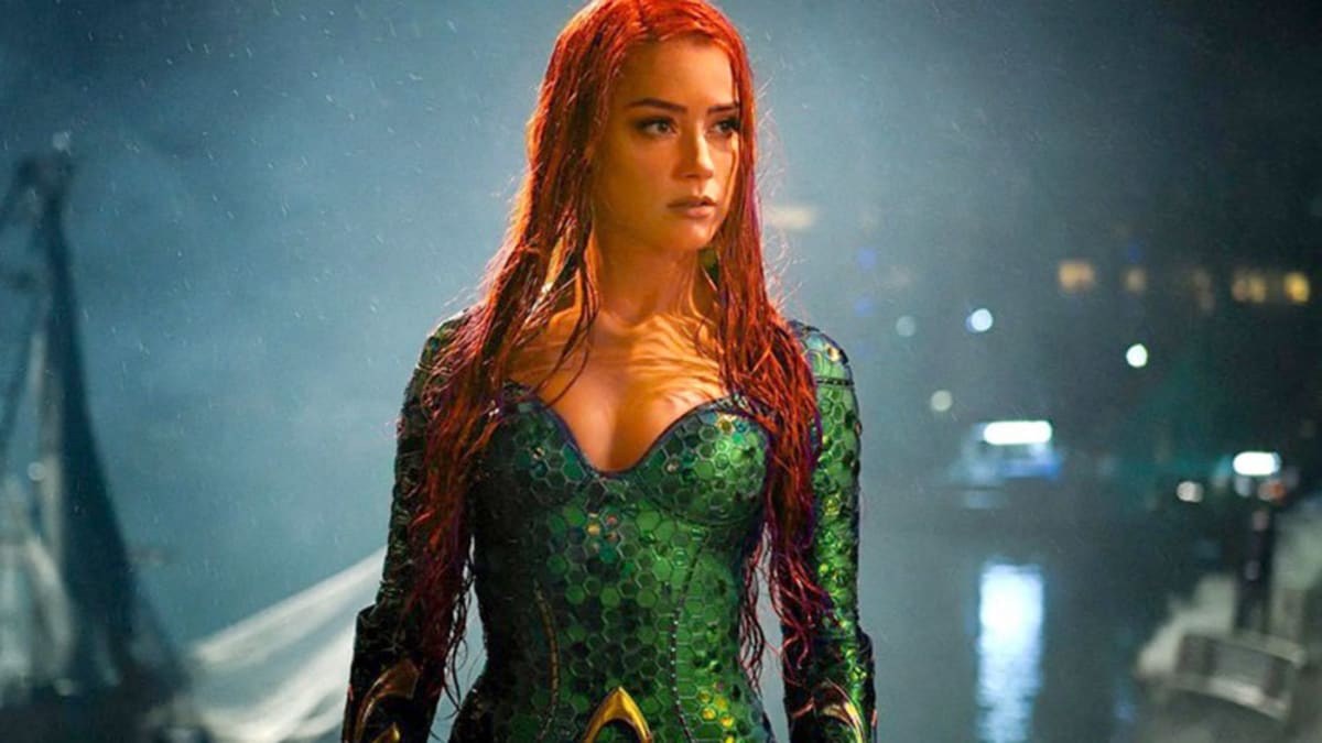 Herečka Amber Heard ve filmu Aquaman.