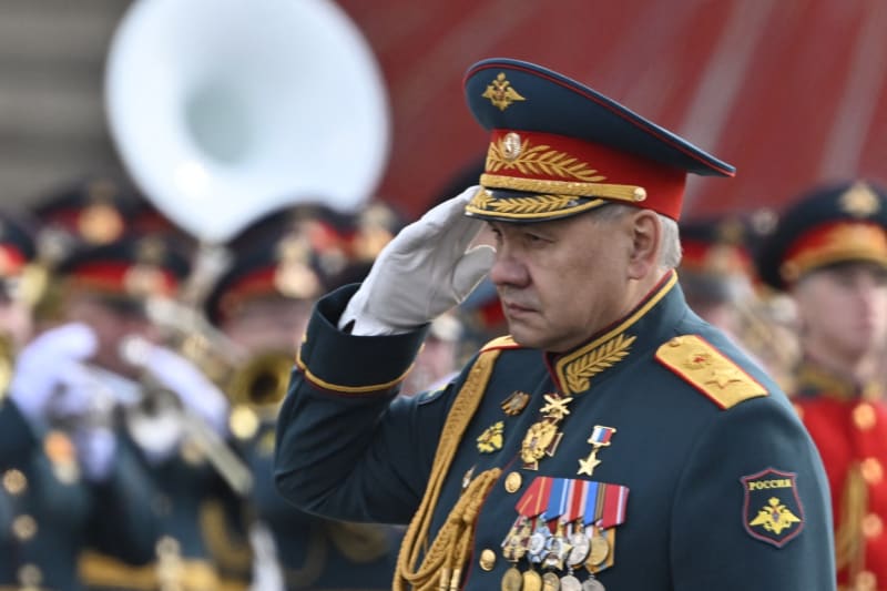 Ruský ministr obrany  Sergej Šojgu