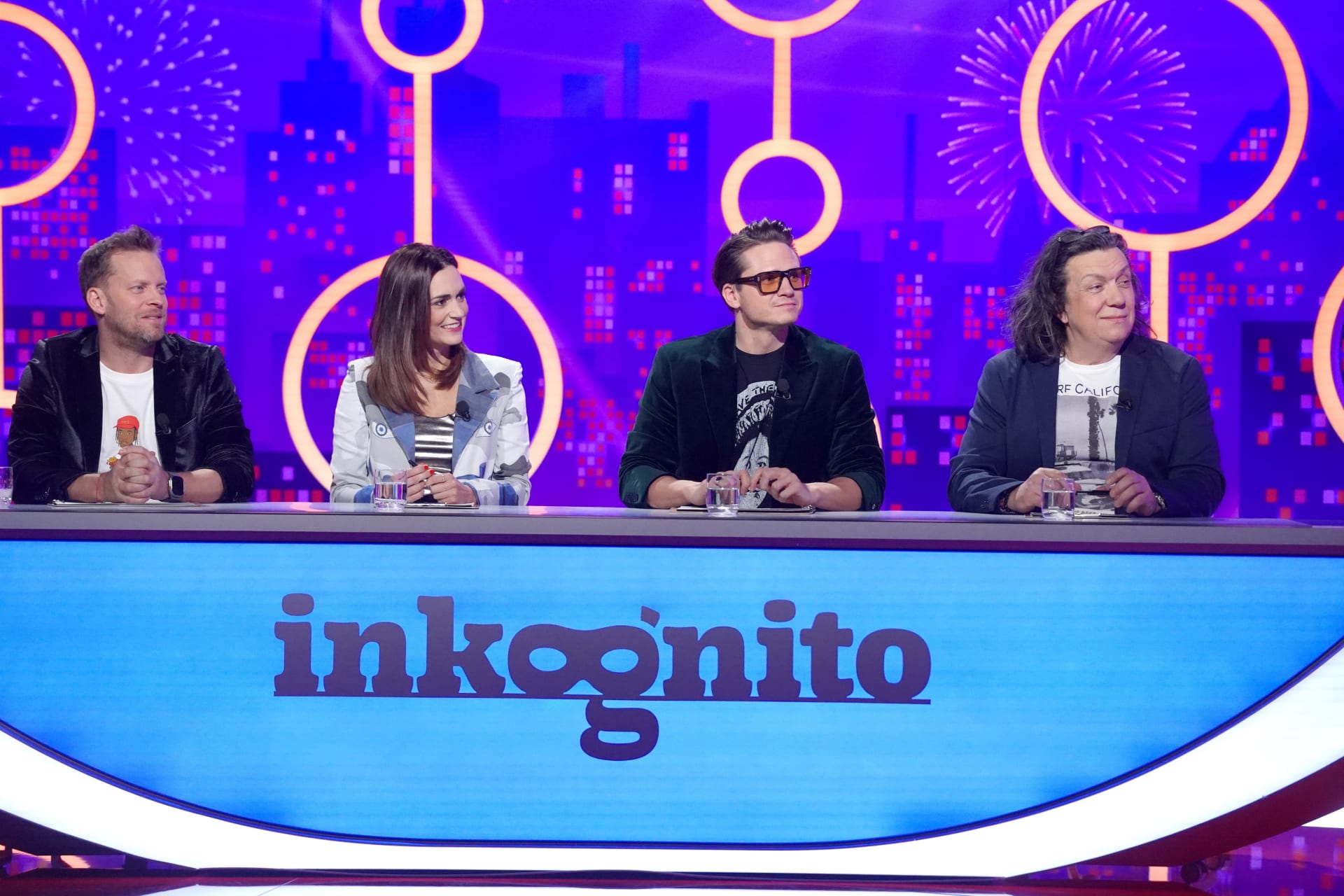 Panelisté zábavné show Inkognito.