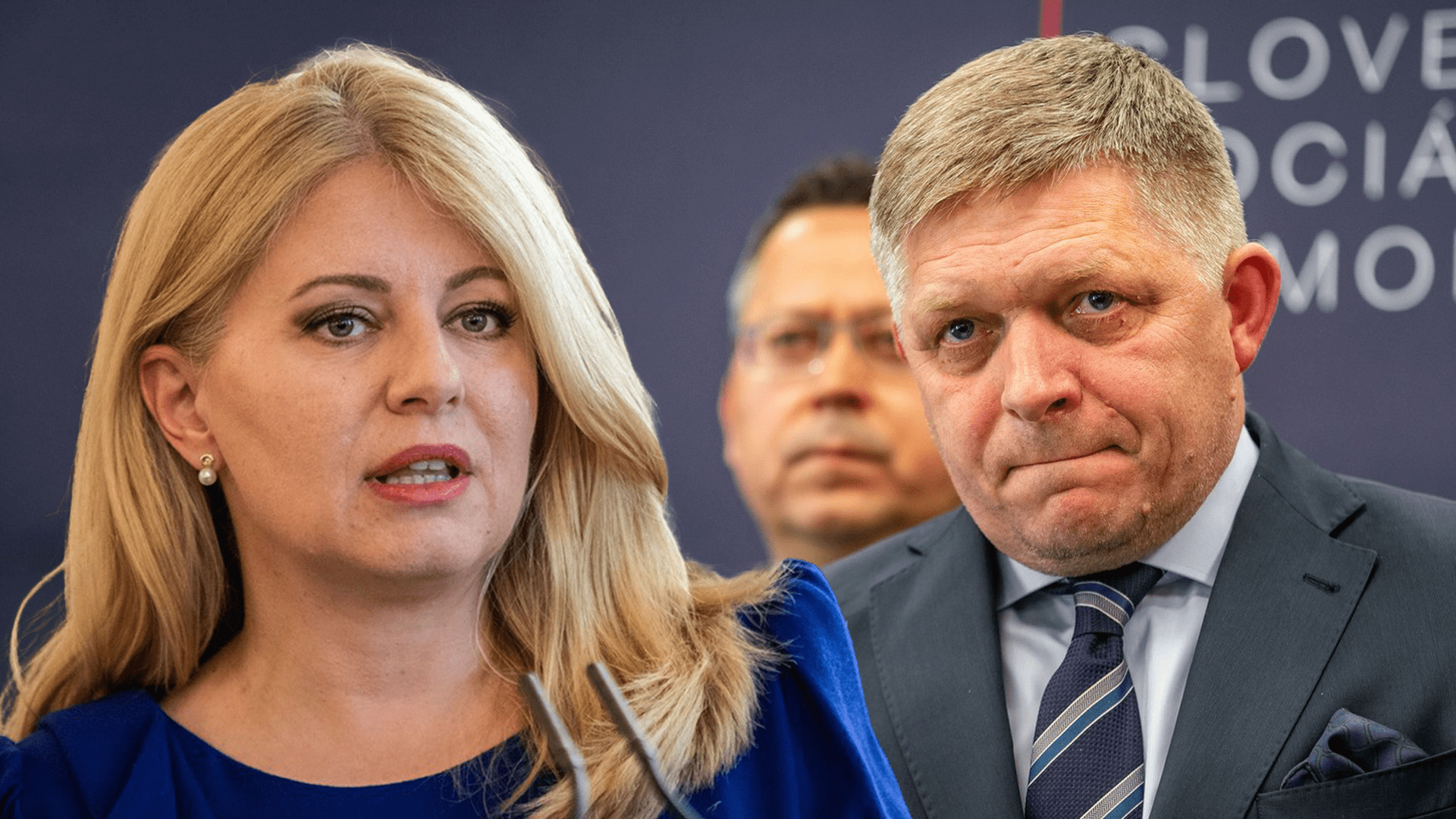 Slovenská prezidentka Zuzana Čaputová a expremiér Robert Fico jsou dlouhodobě názorovými rivaly.