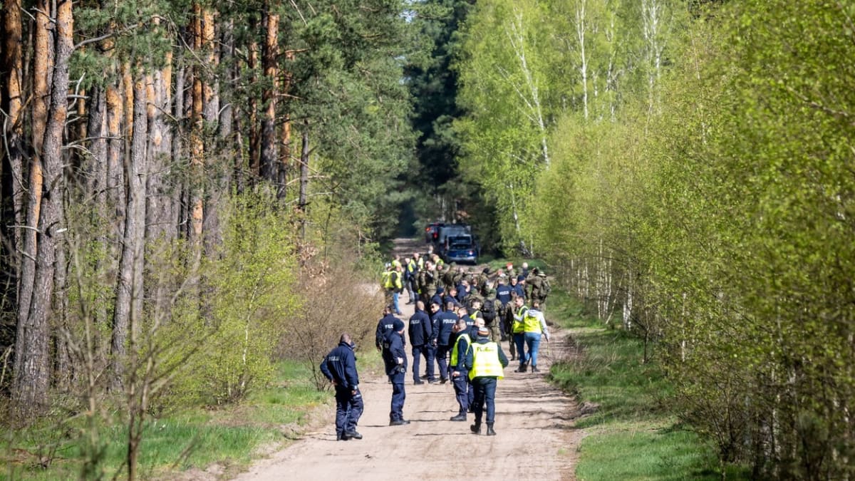 Polská policie rozjela na severu země rozsáhlou pátrací akci. (Ilustrační foto)
