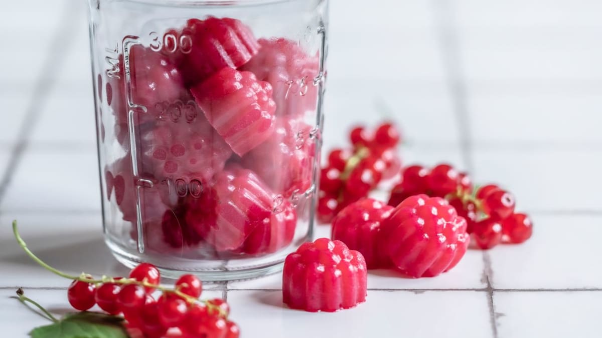 Zdravé mlsání: Rybízové želé bonbony podle Kitchenette