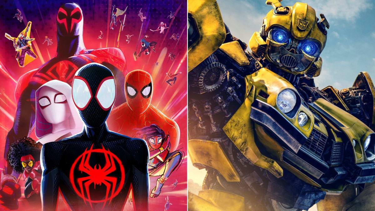 Spider-Man: Napříč paralelními světy a Transformers: Probuzení monster