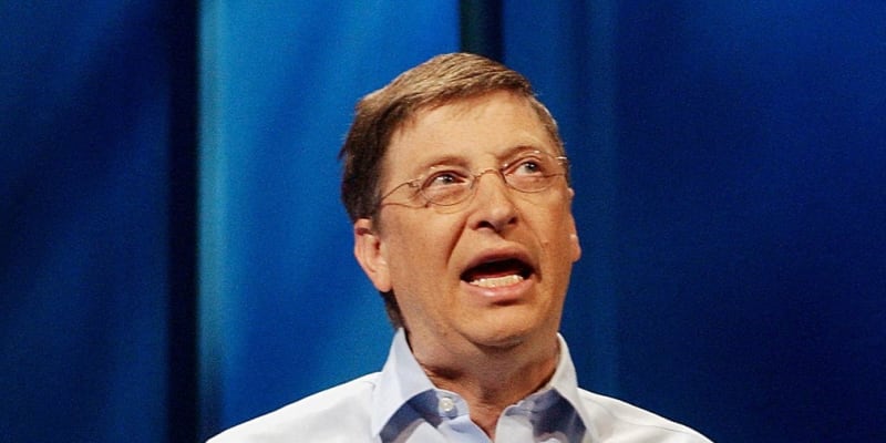 Bill Gates, Windows XP a fotografie Bliss