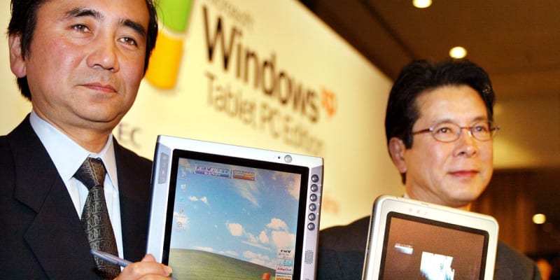 Známá plocha Windows XP