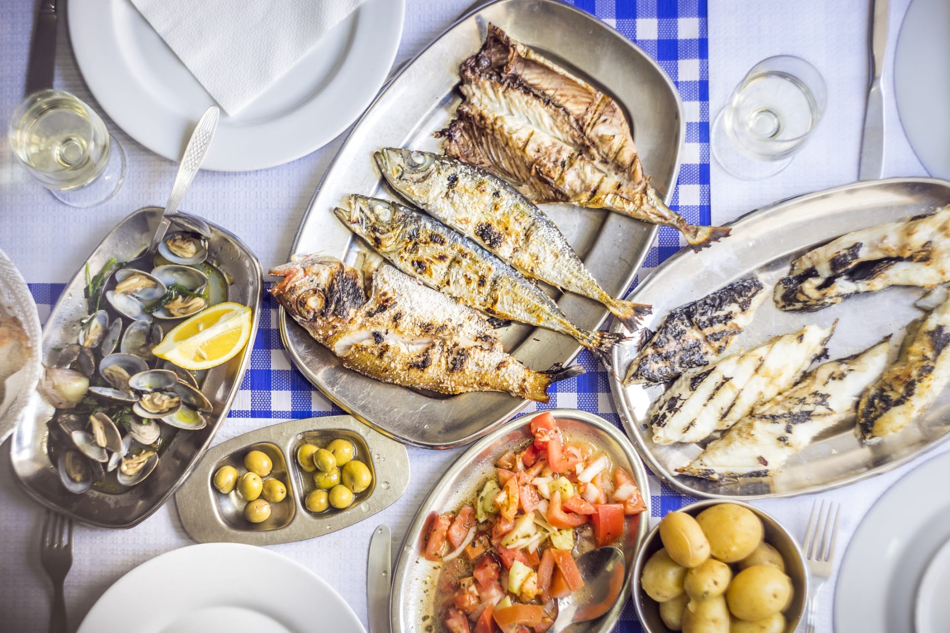 Ryby a mořské plody jsou dležitou součástí portugalské kuchyně