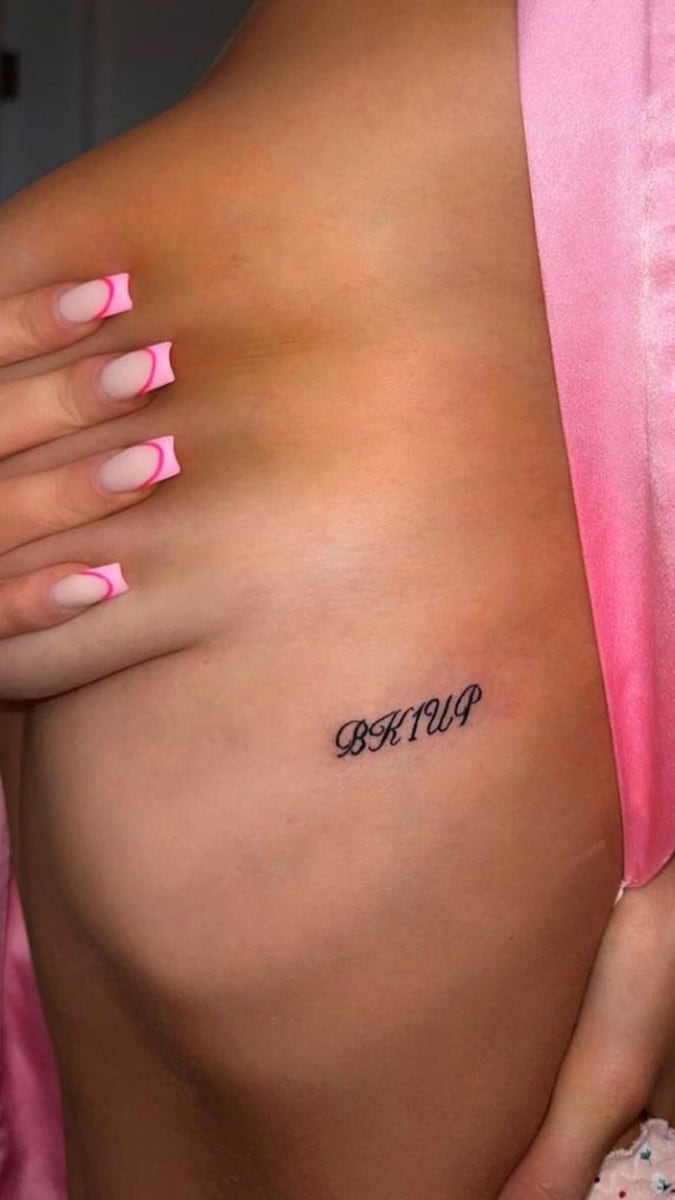 Kayley Hazel a její tetování