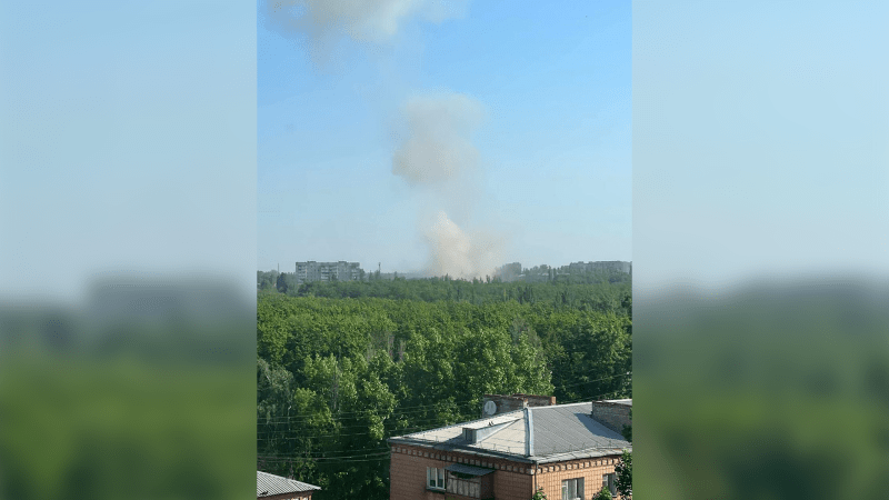 V Luhansku explodovala budova, která sloužila jako základna ruských vojáků. Údajně mělo jít o zásah rakety Storm Shadow.