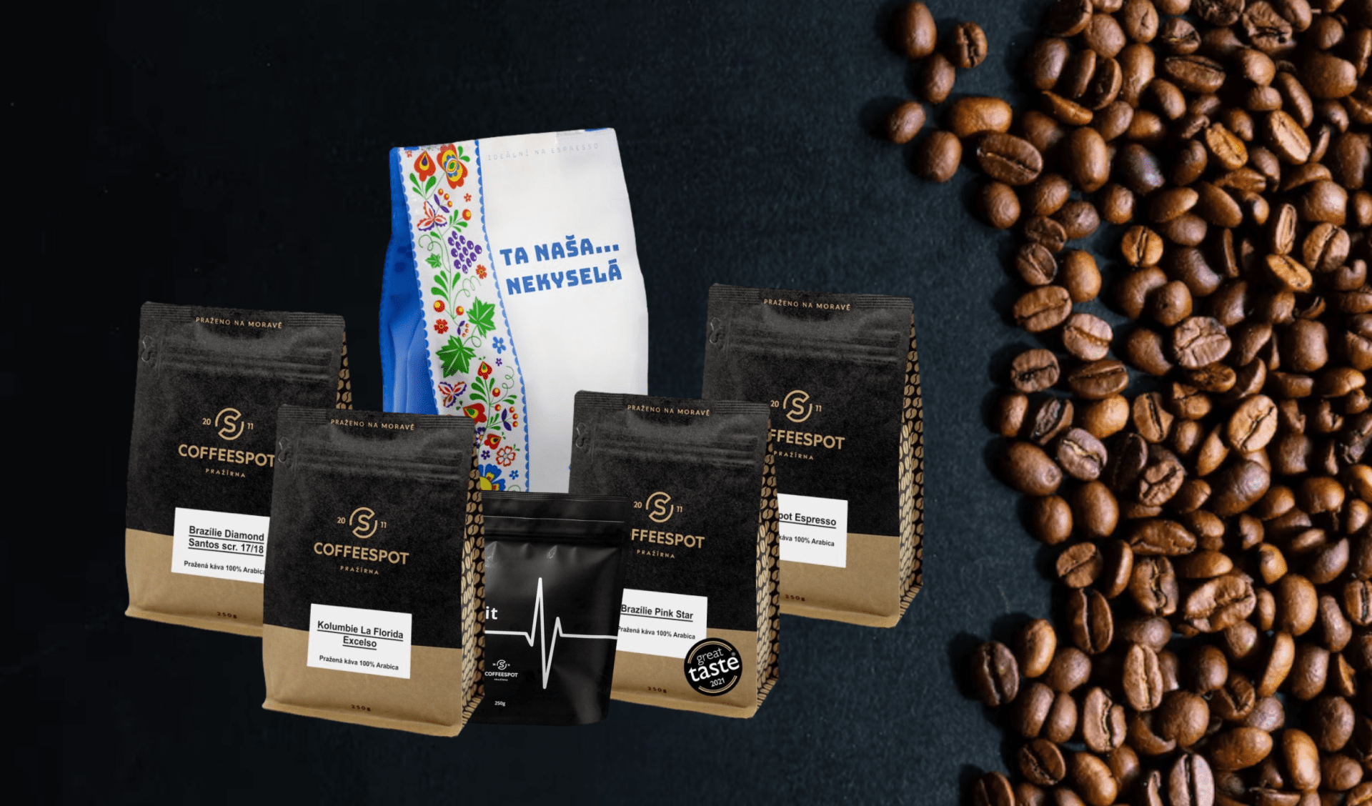 Soutěžte s Prima Českem o 5 balíčků kávy společnosti Coffeespot