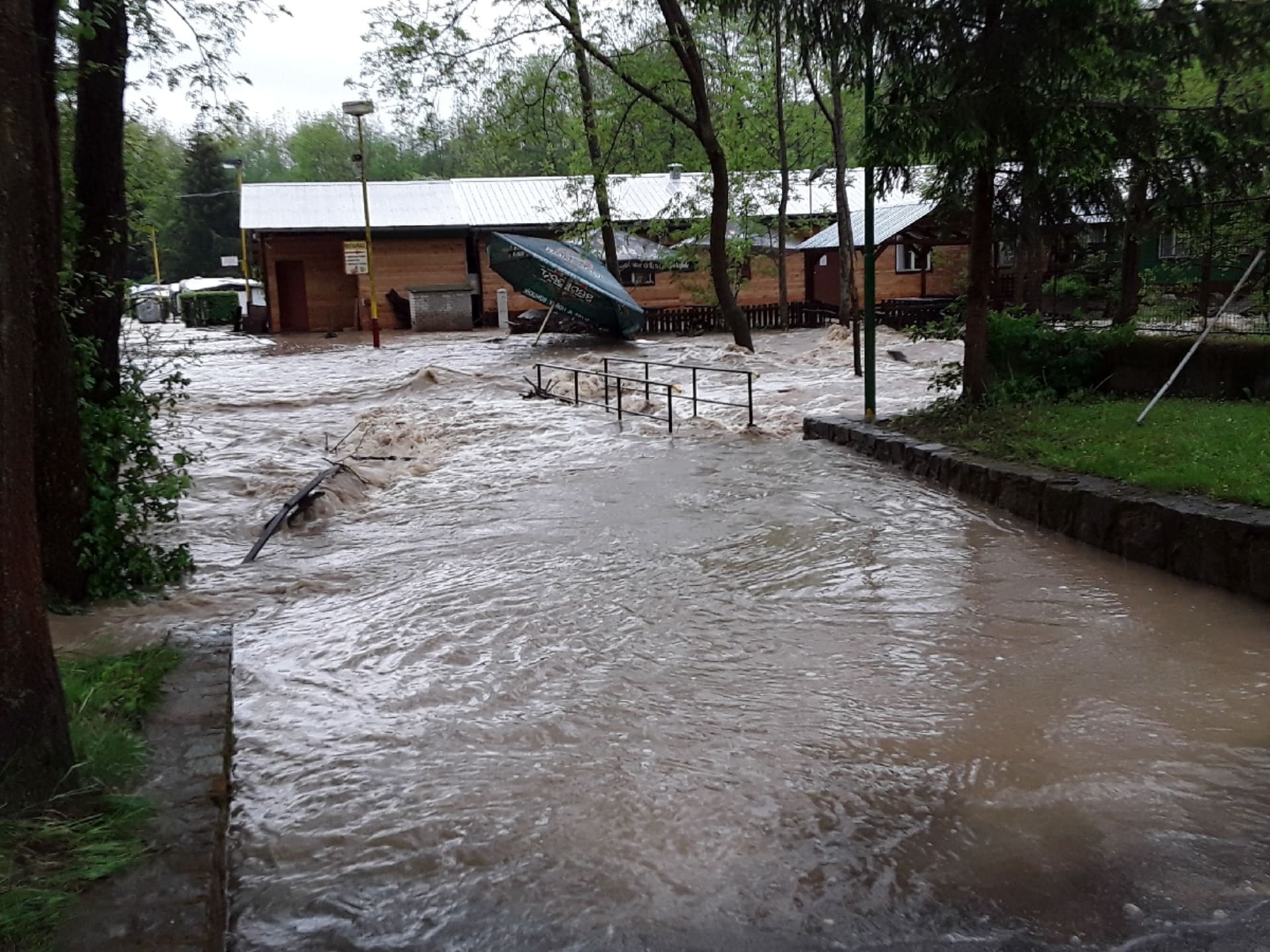 Povodně na Hodonínsku (17. 5. 2023)