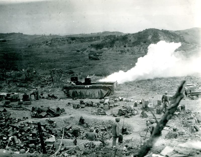 Bitevní pole v bitvě o Okinawu