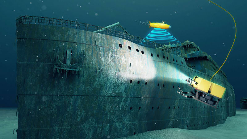 Podrobněji vrak Titanicu nikdo neviděl. Unikátní 3D model potopené lodi odhaluje nejmenší detaily