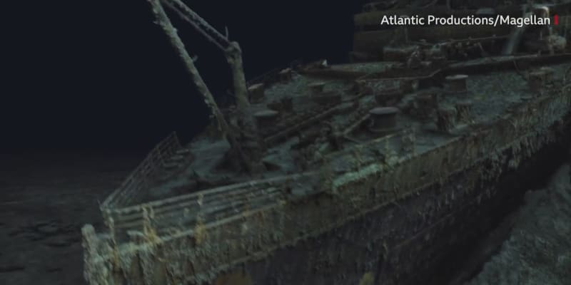Nejslavnější vrak světa v celé kráse. Byl zveřejněn první digitální sken Titaniku