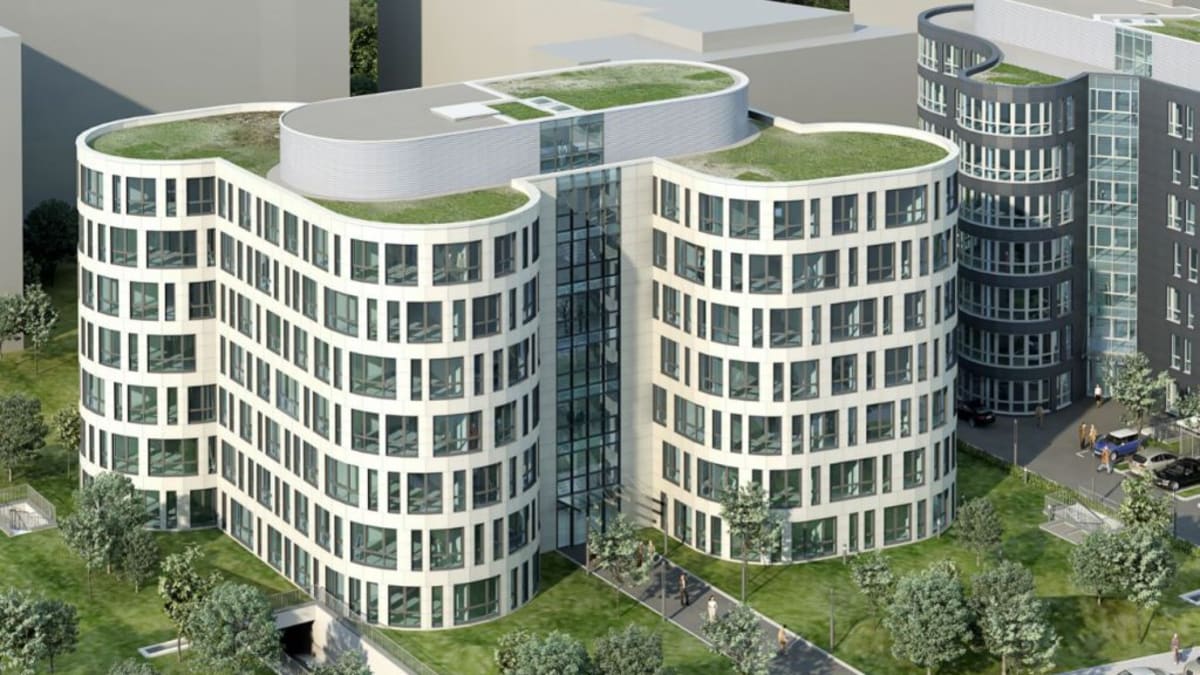 Sídlo společnosti Trei Real Estate v Duesseldorfu