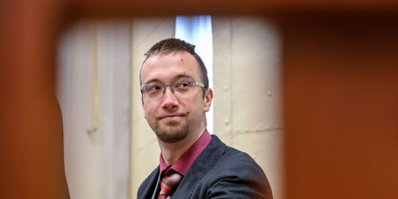 Jakub Jašek u předchozího soudního jednání v květnu 