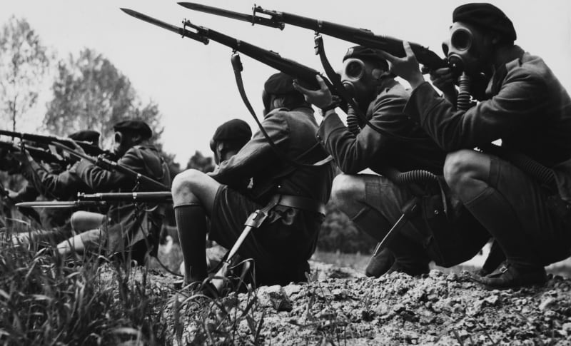 Výcvik československých rezervistů v červnu 1938