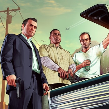 Akční hra Grand Theft Auto V od studia Rockstar