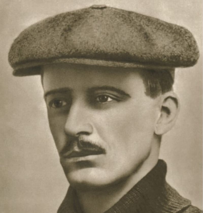 První český aviatik Jan Kašpar.