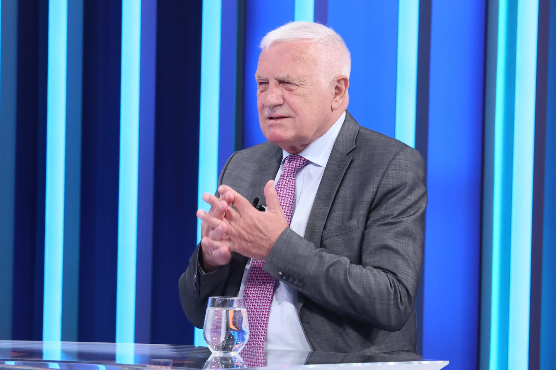 Bývalý prezident Václav Klaus v Partii Terezie Tománkové (21. 5. 2023)