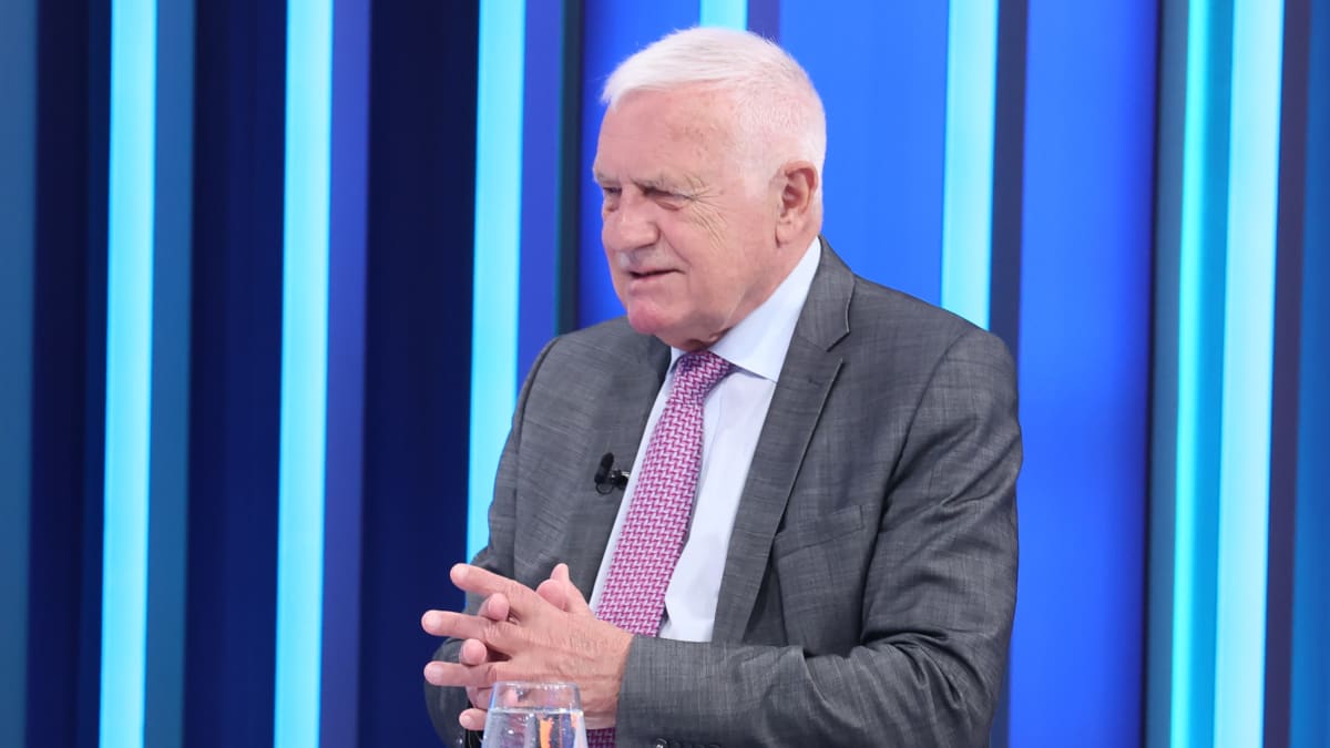 Bývalý prezident Václav Klaus v Partii Terezie Tománkové