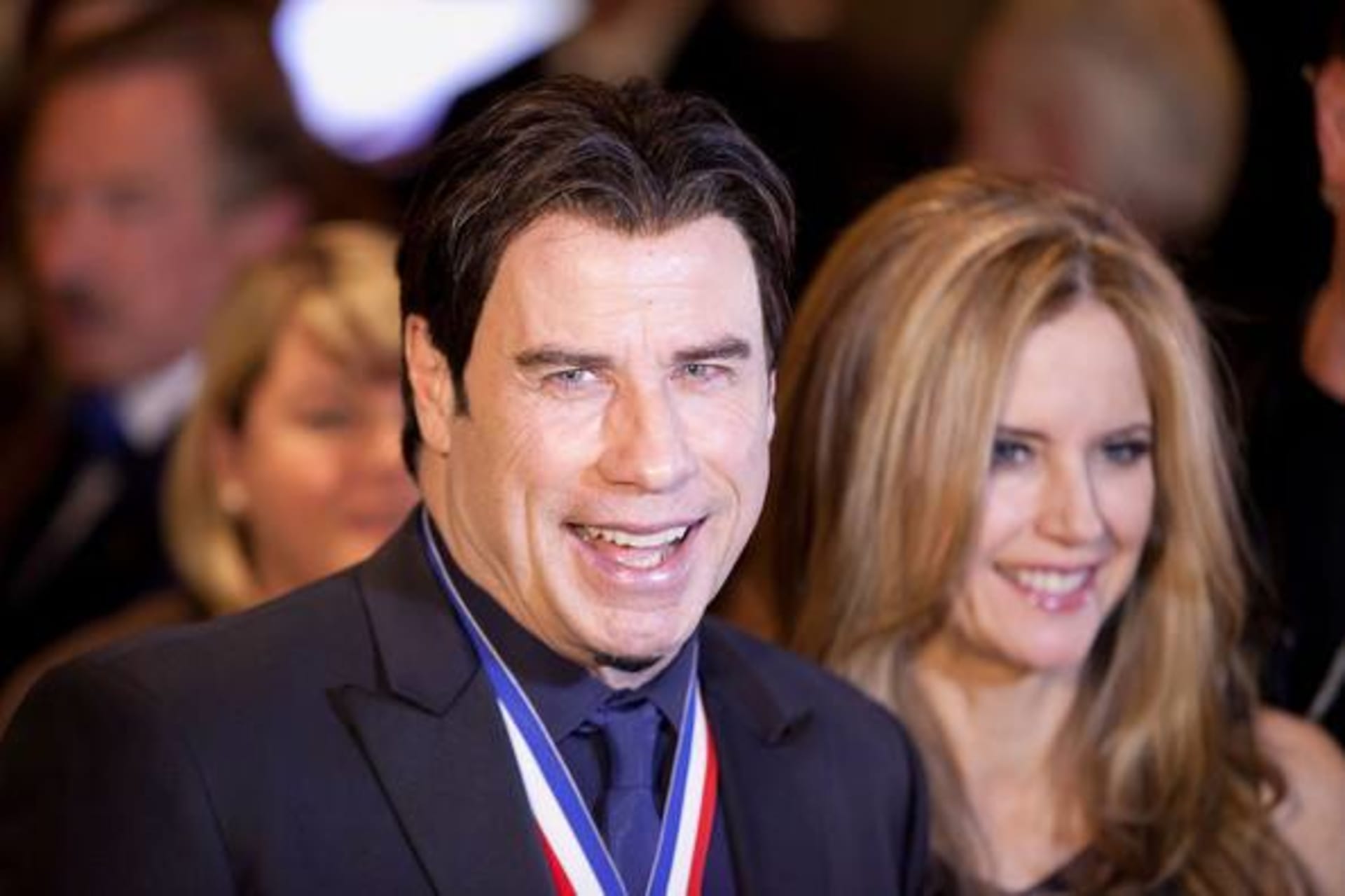 John Travolta s manželkou Kelly