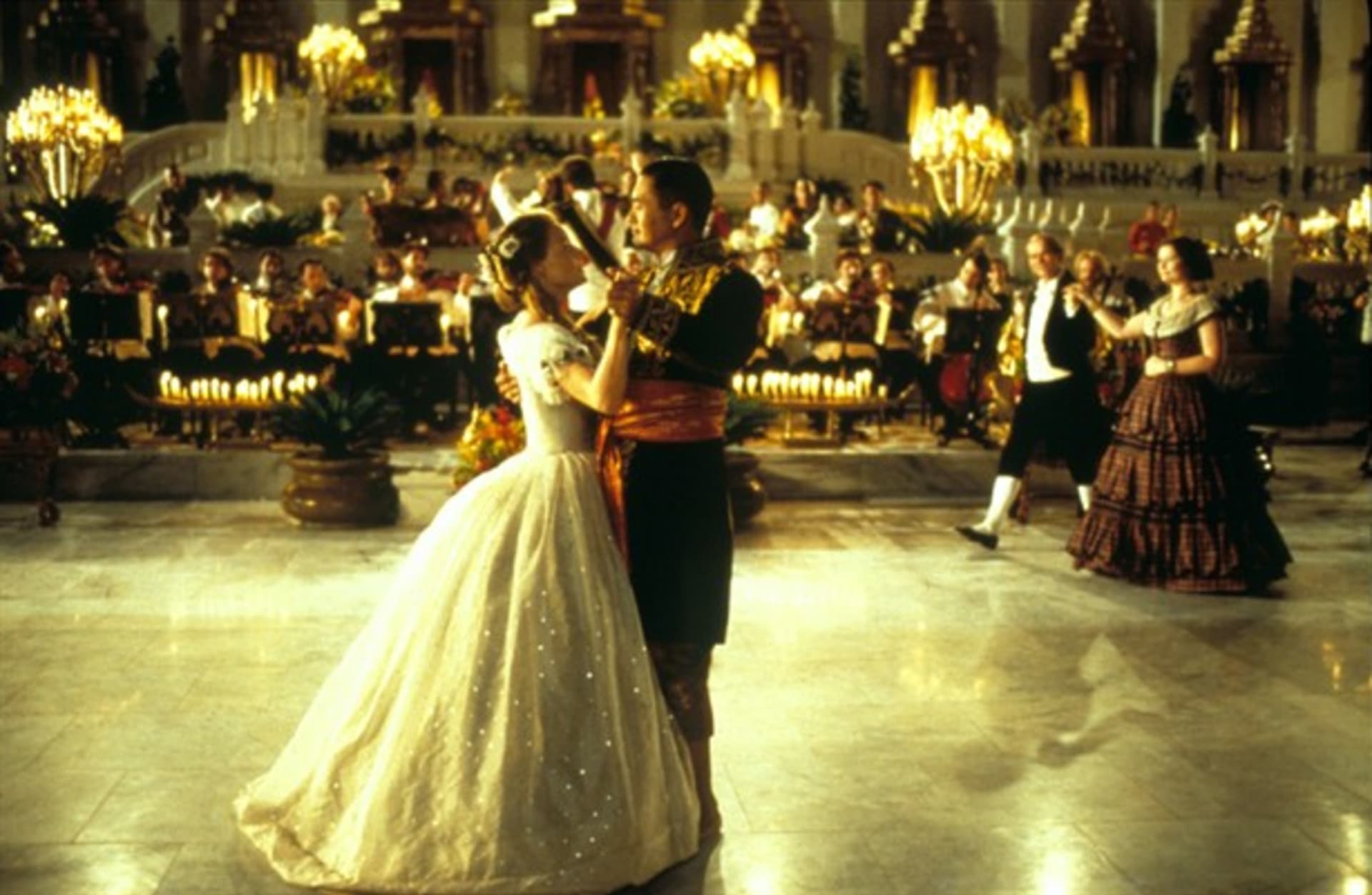 Záběry z filmu Anna a král