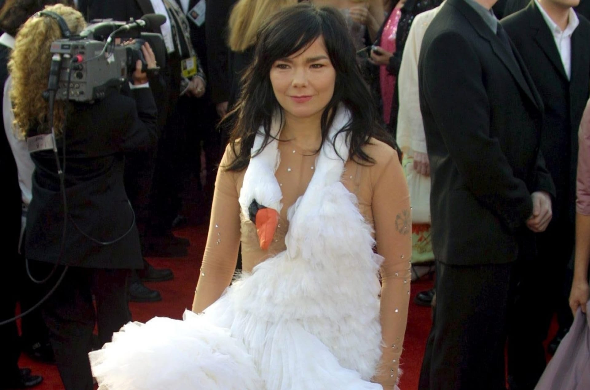 Björk nebyla jediná, kdo se postaral o skandál