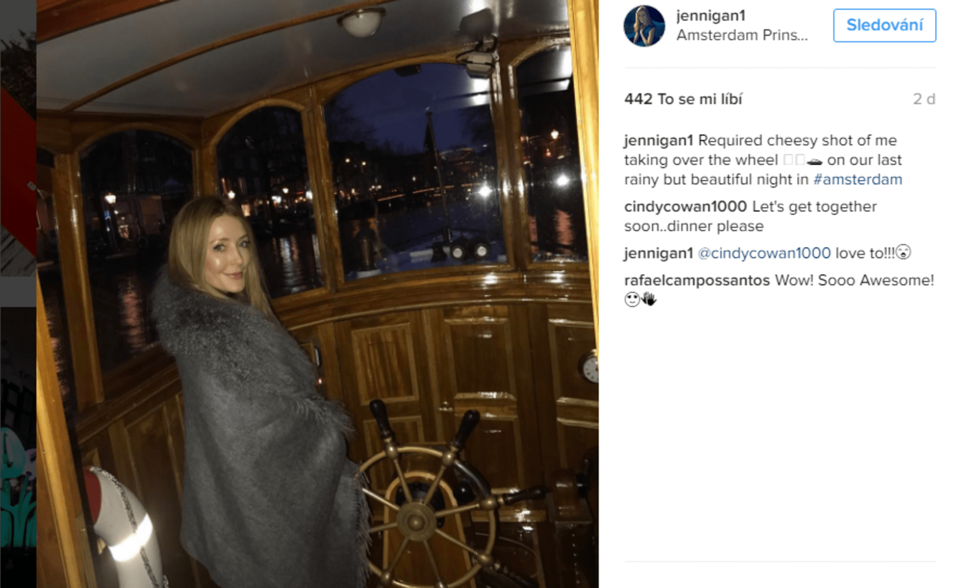 Zločiny ze sousedství - Jennifer v Amsterdamu na lodi
