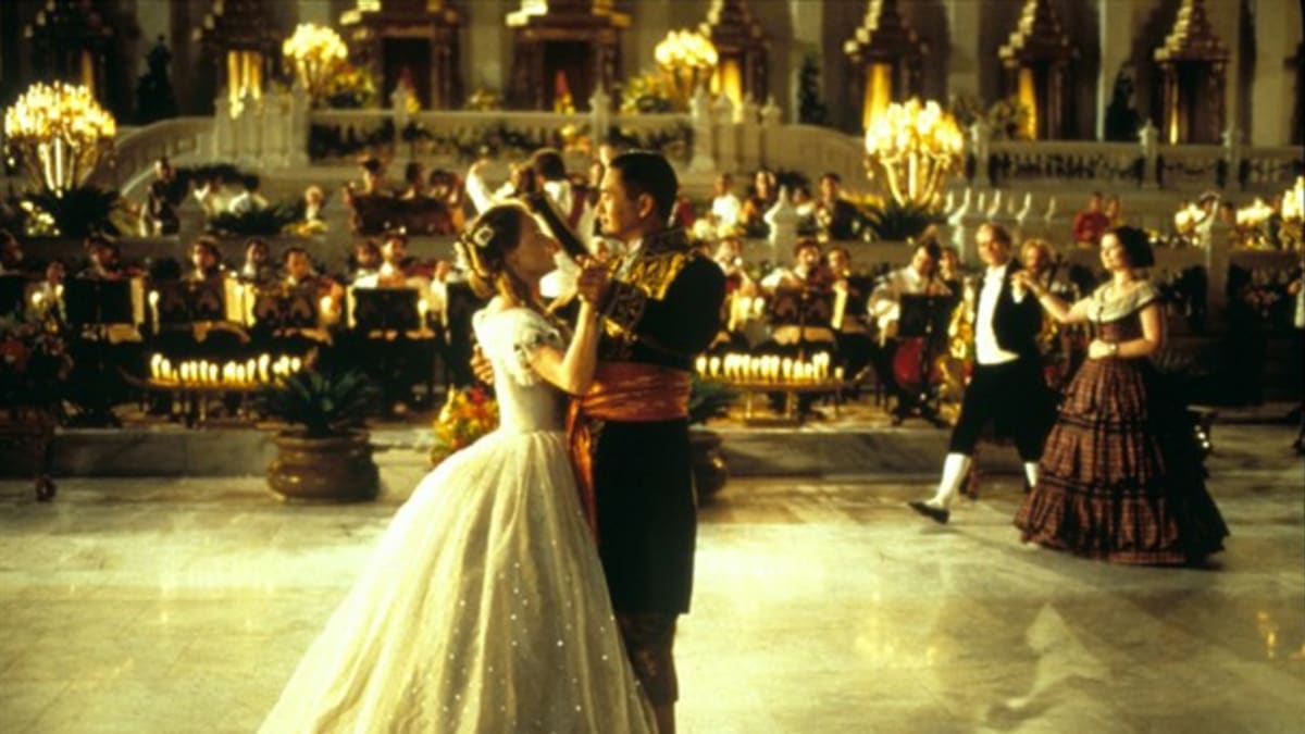 Záběry z filmu Anna a král