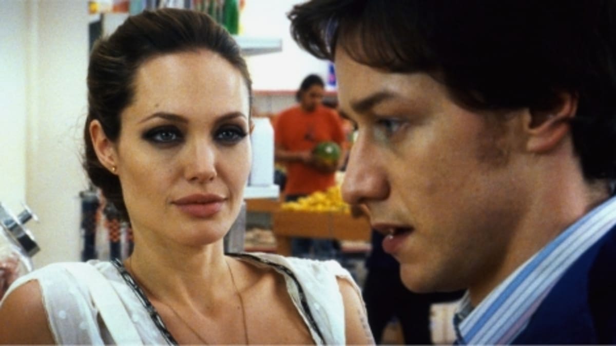 Angelina Jolie a James McAvoy