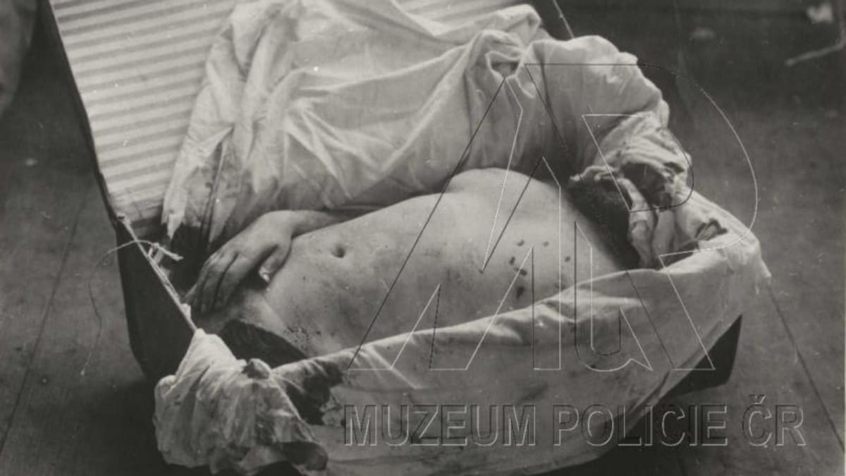 Hrůzný nález těla v kufru z 2.9.1933