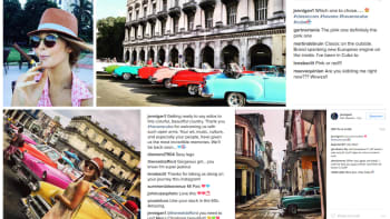 Fotogalerie z barevné Kuby: Herečka ze Zločinů ze sousedství tam strávila Vánoce