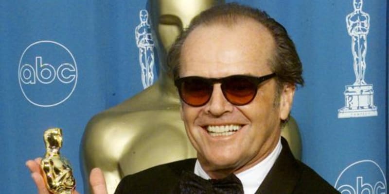 Jack Nicholson získal za svou kariéru tři Oscary