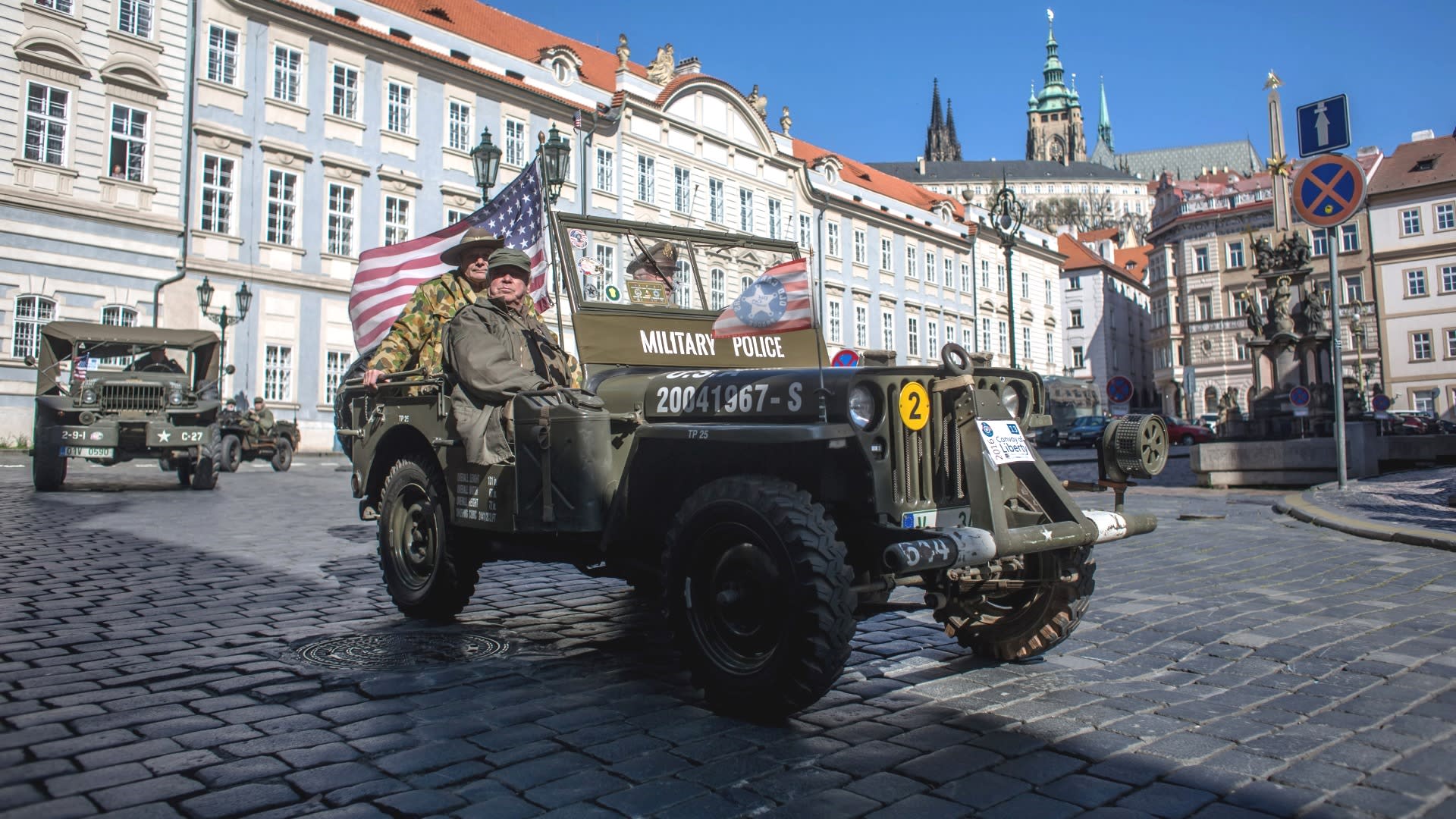 Americké vojáky zatím v Praze uvidíte jen v rámci Konvoje svobody