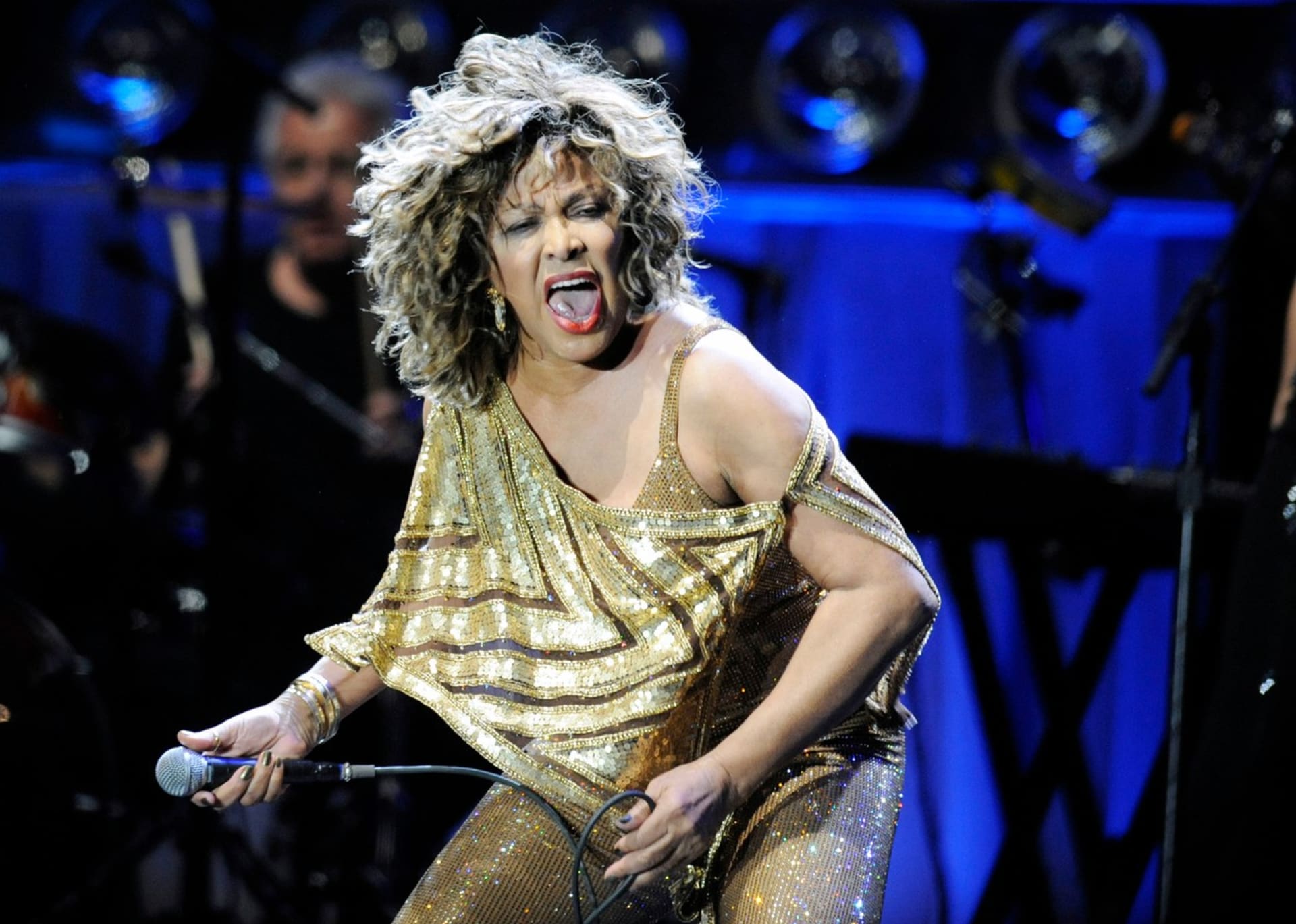 V roce 2009 Tina Turnerová vystupovala v České republice.