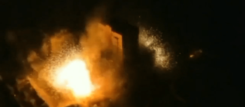 Tajná bomba pomohla svrhnout dům v Bachmutu s ruskými vojáky uvnitř