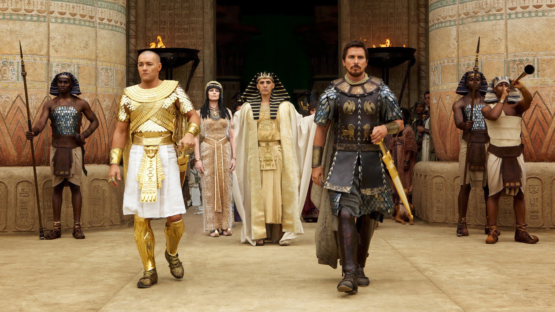 Záběry z filmu Exodus: Bohové a králové