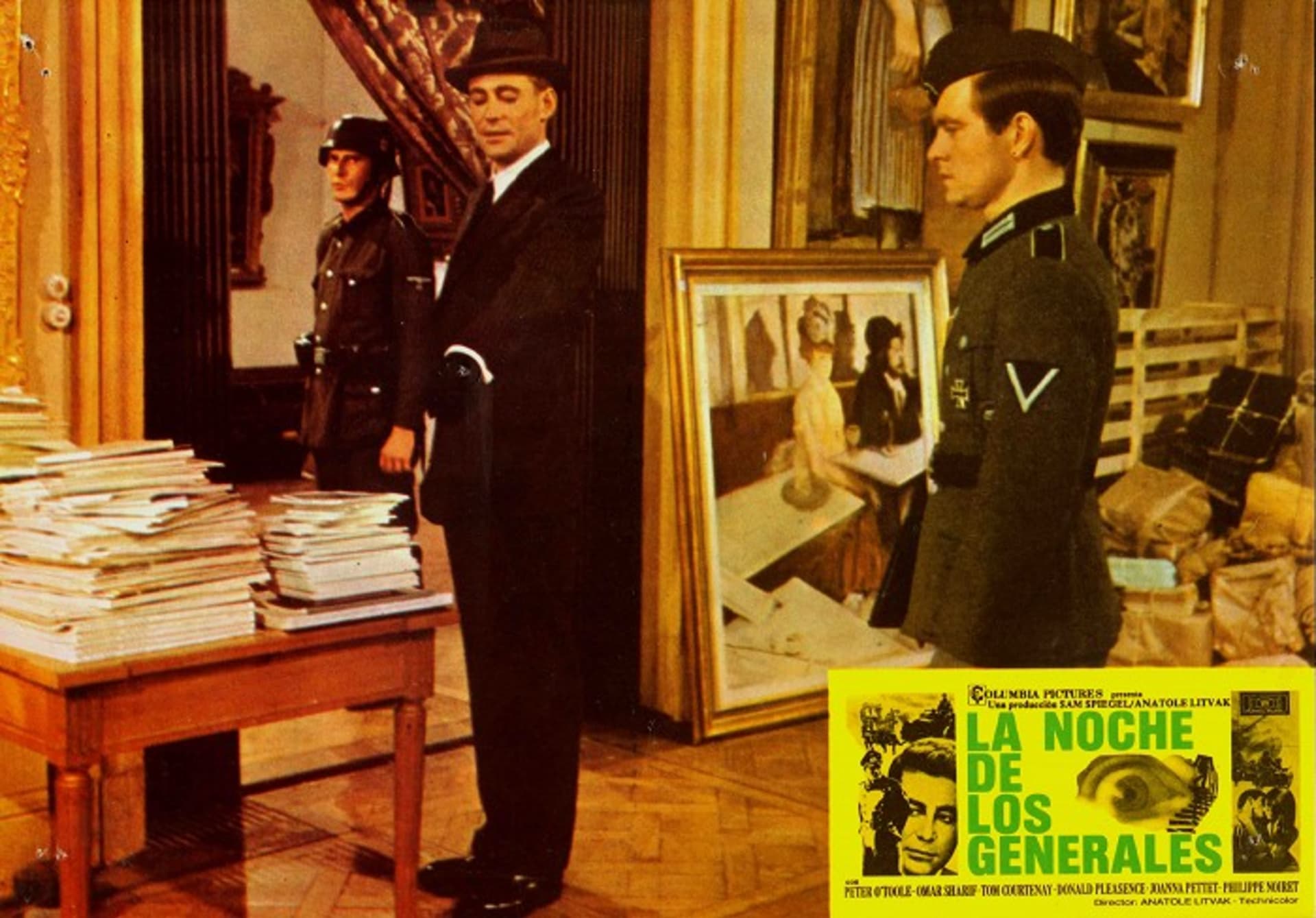 Záběry z filmu Noc generálů