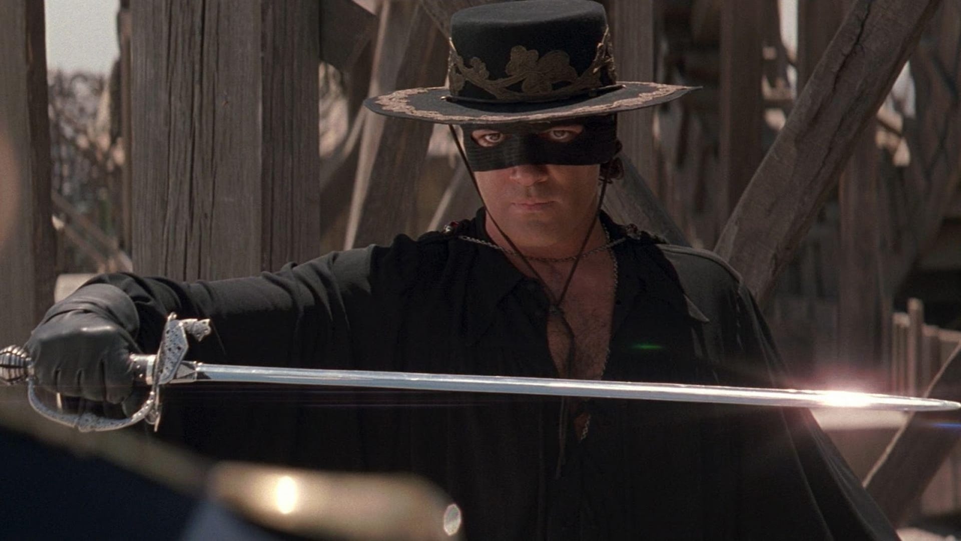 Antonio Banderas jako Zorro.