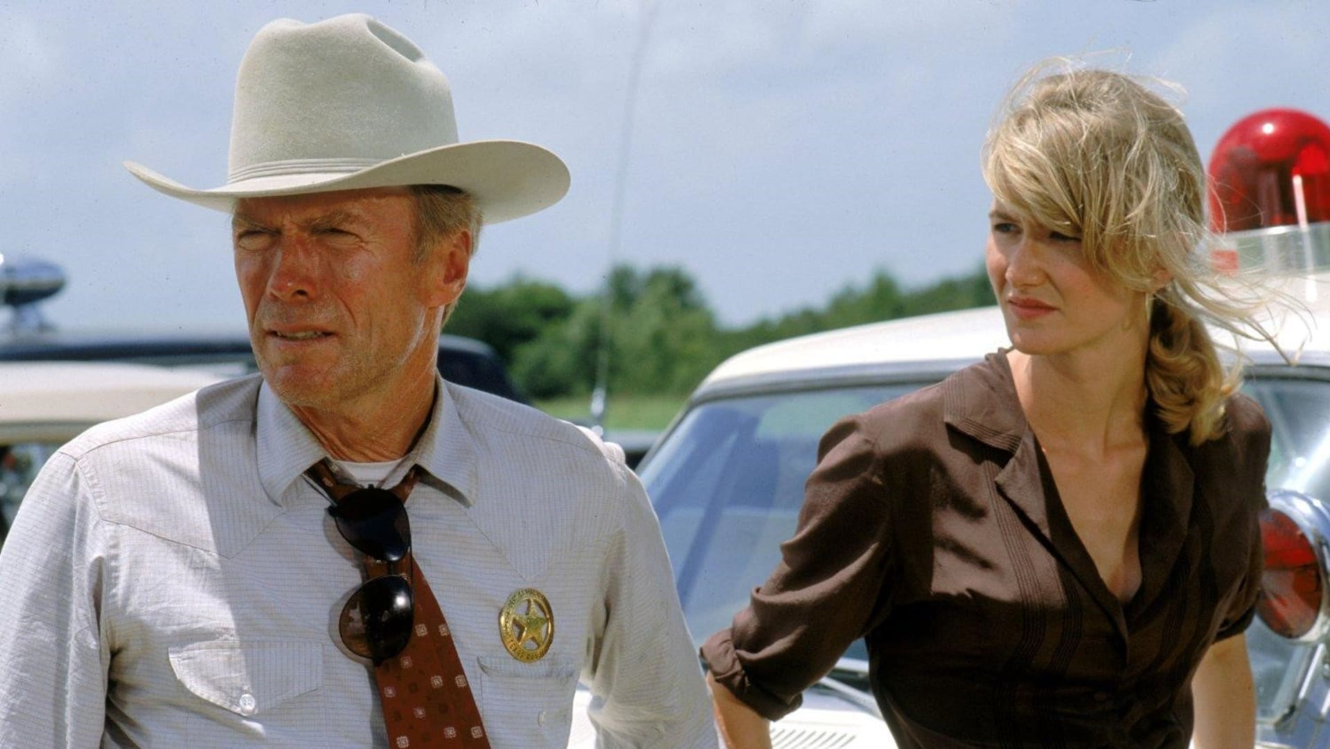 Clint Eastwood a Laura Dern v Dokonalém světě.
