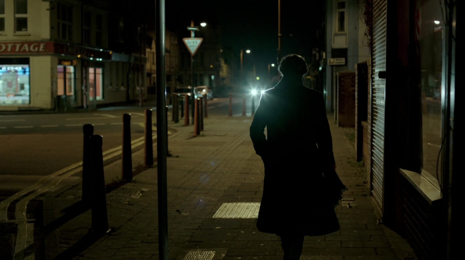 Záběry z filmu Sherlock: Prázdný pohřebák