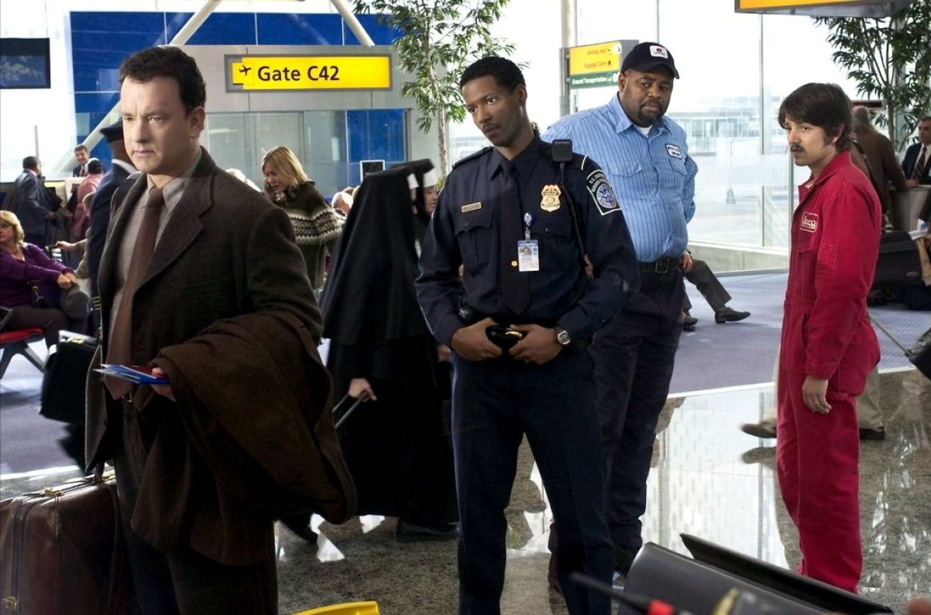 Tom Hanks ve snímku Terminál