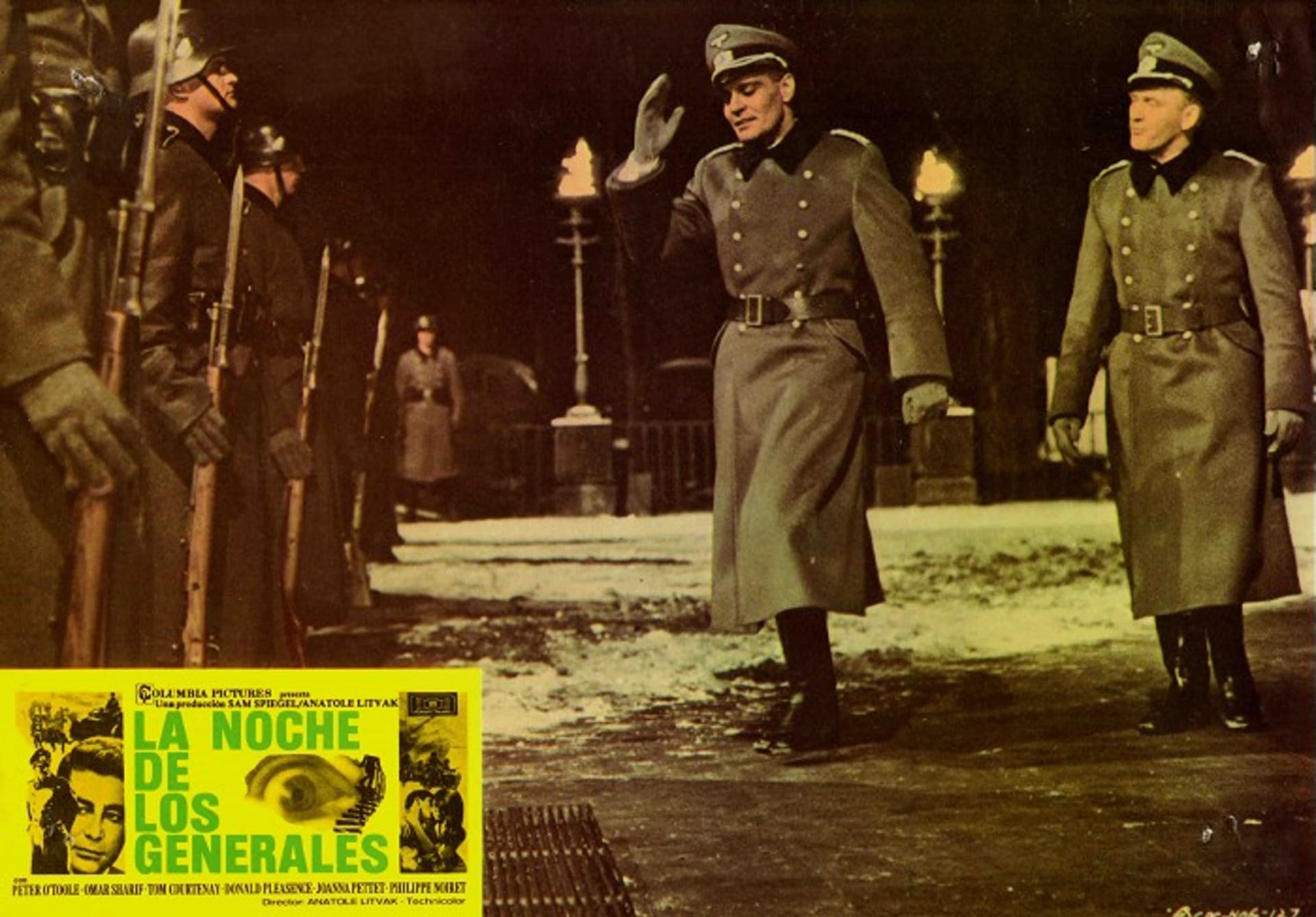 Záběry z filmu Noc generálů