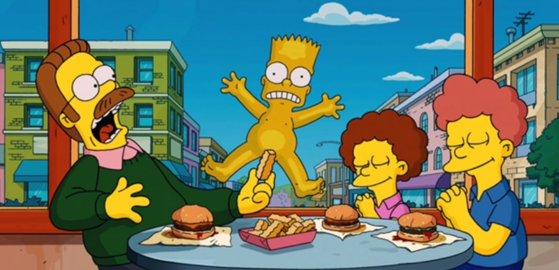 Simpsonovi ve filmu letí...