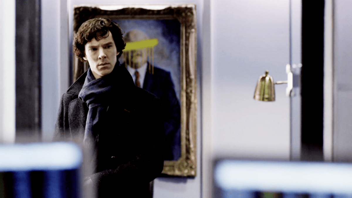 Záběry z filmu Sherlock Holmes: Slepý bankéř