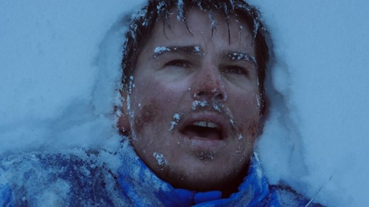 Záběry z filmu V zajetí sněhu